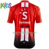 Kind Fietskleding (Fietsshirt + Fietsbroek Kort) 2019 Team Sunweb N001